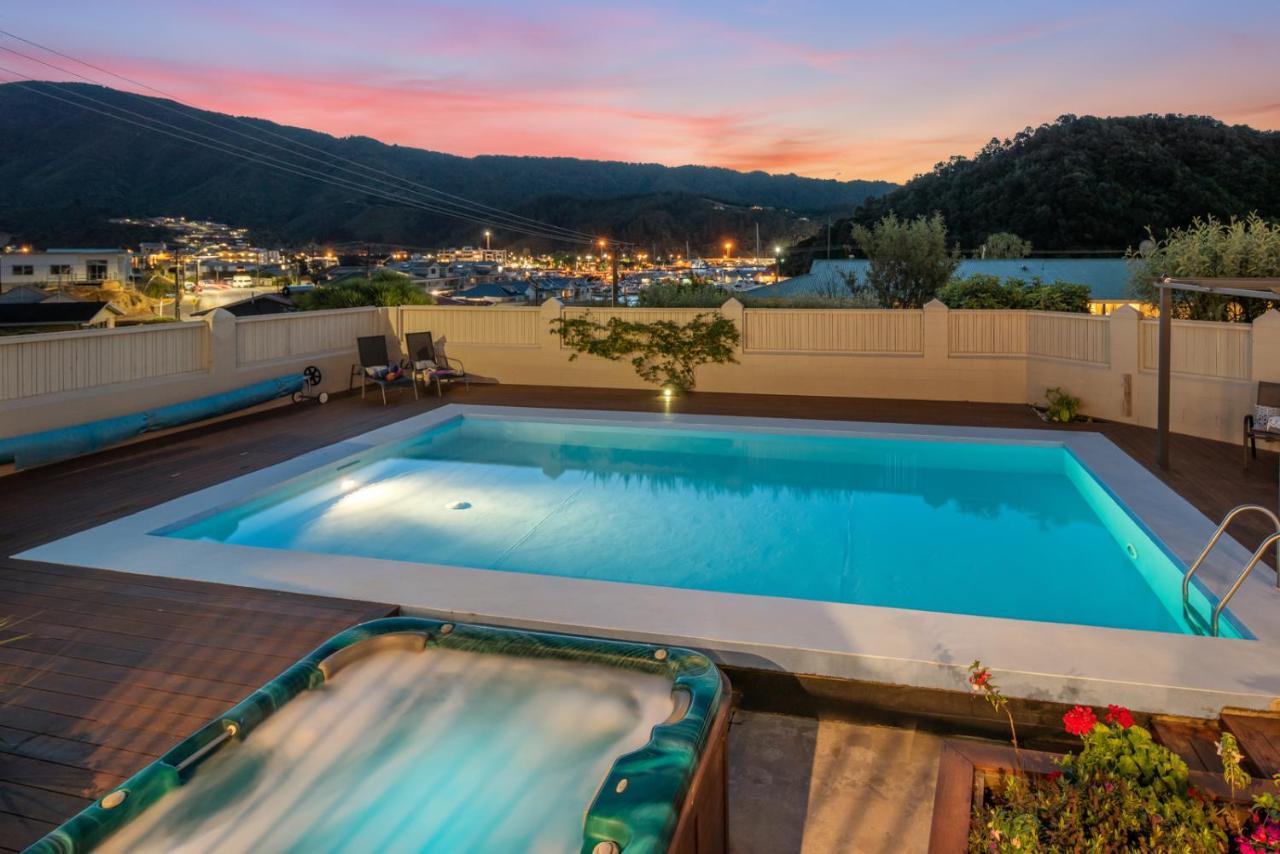 Fabulous Apartment With Private Spa Pool & Gym ピクトン エクステリア 写真